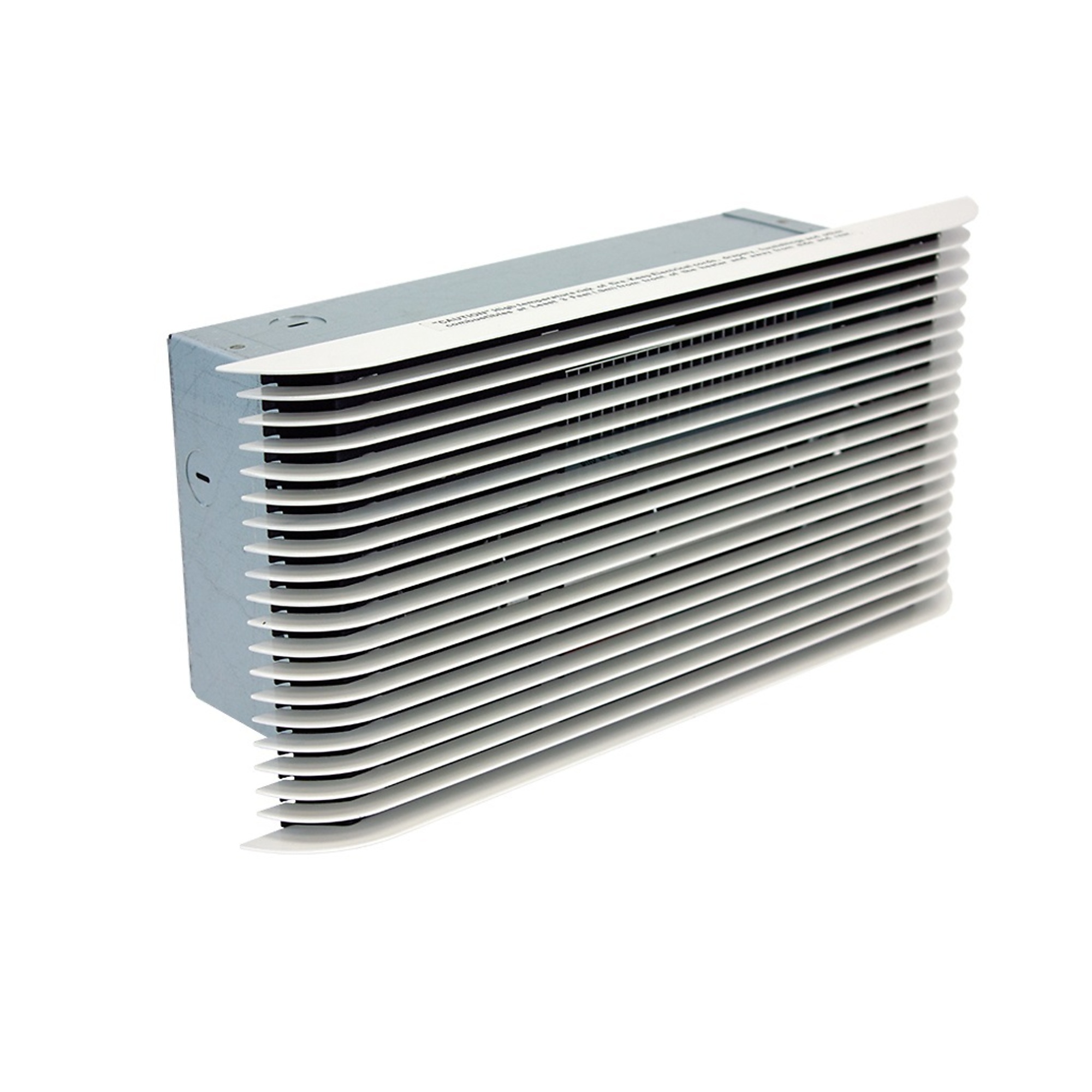 King Electric Wall Heater with Ultra Grill, Heat Output 7677 Btu/hour, Heating Capability 225 ft², Model# PAW2422-U-W